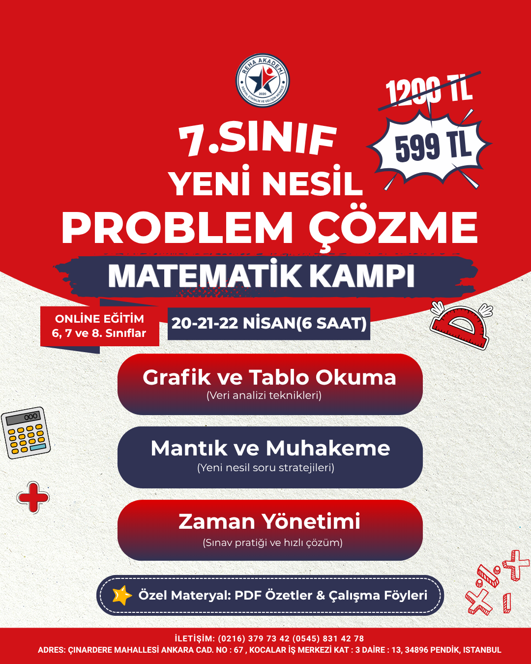 MATEMATİK YENİ NESİL PROBLEM ÇÖZME KAMPI